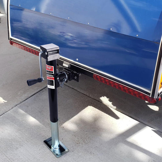 TYT 5000 lbs Weld-On Swivel Trailer Jack – 15" Lift Travel Jack - TYT4WD