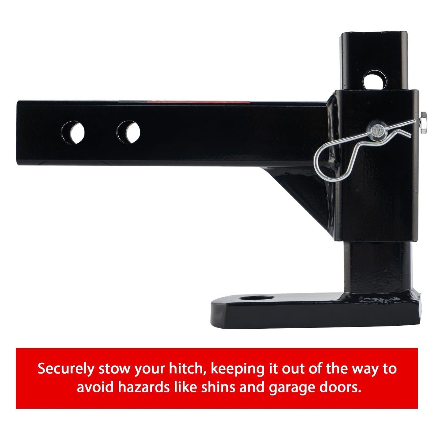 TYT Adjustable Trailer Hitch Ball Mount with 2 Hitch Pins - TYT4WD