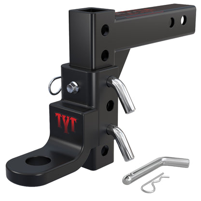TYT Adjustable Trailer Hitch Ball Mount 1