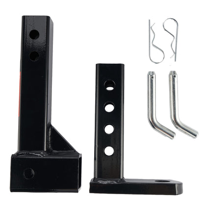 TYT Adjustable Trailer Hitch Ball Mount with 2 Hitch Pins - TYT4WD